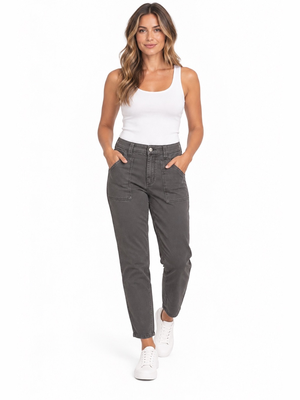 Toad&Co Charcoal Gray Utility Pants – Women’s Size 14